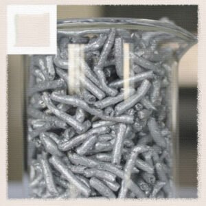 Water based alumnium pellets for printing inks