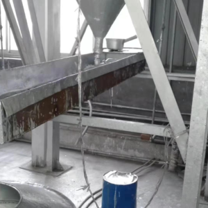 Aluminum paste production line